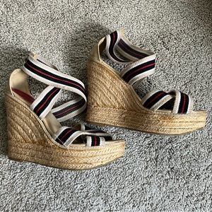 Strappy Platform Wedges